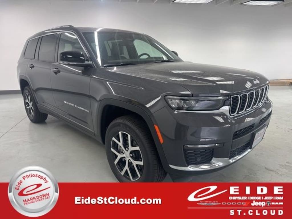 New 2025 Jeep Grand Cherokee L LIMITED 4X4 Sport Utility