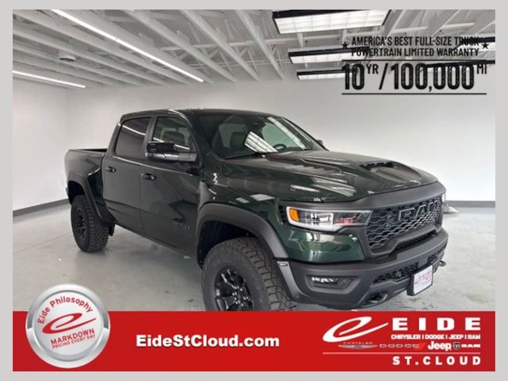 New 2026 Ram 1500 RHO CREW CAB 4X4 5'7 BOX Pickup
