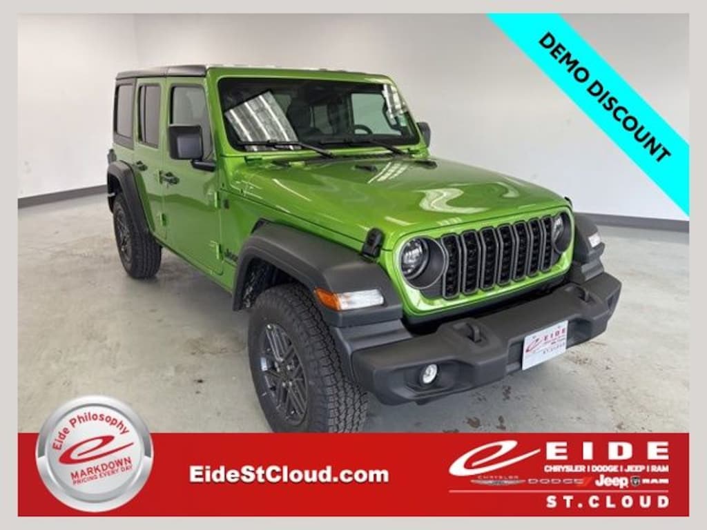 New 2026 Jeep Wrangler 4-DOOR SPORT S Sport Utility