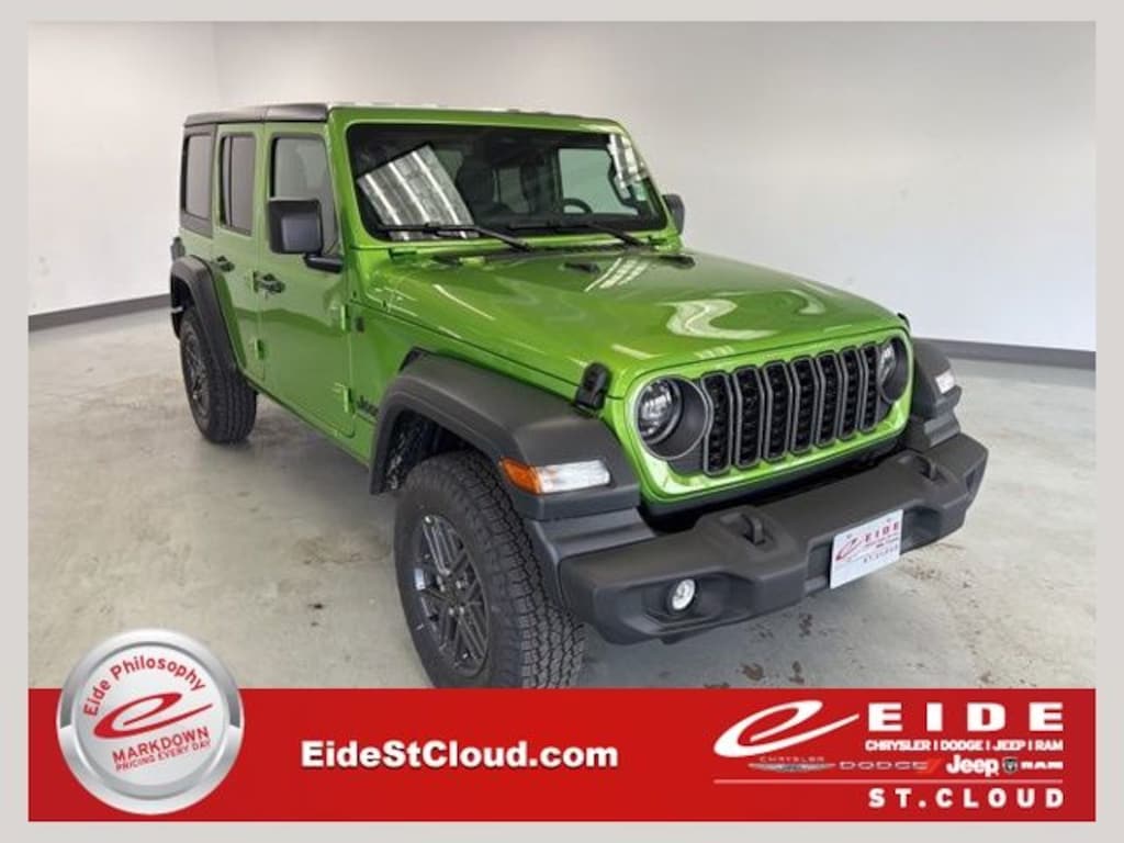 New 2026 Jeep Wrangler 4-DOOR SPORT S Sport Utility
