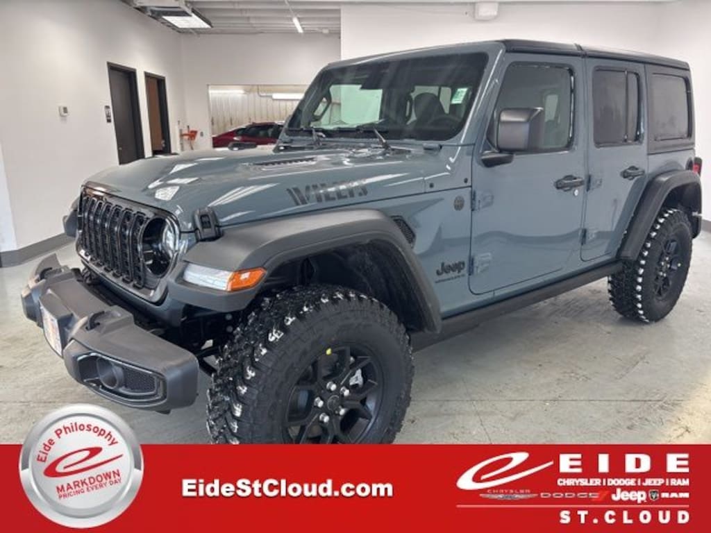 New 2026 Jeep Wrangler 4-DOOR WILLYS Sport Utility
