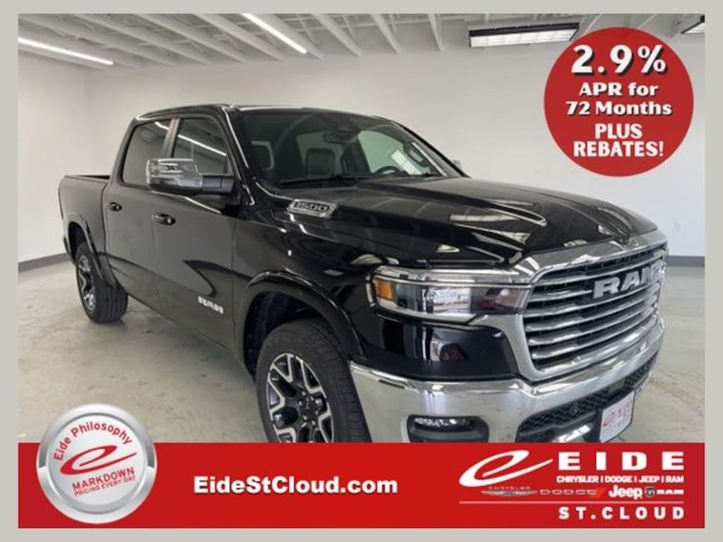 New 2026 Ram 1500 LARAMIE CREW CAB 4X4 5'7 BOX Pickup