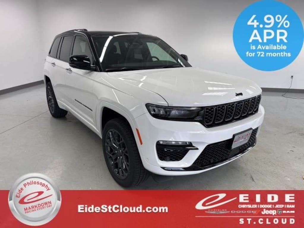 New 2025 Jeep Grand Cherokee SUMMIT RESERVE 4X4 Sport Utility
