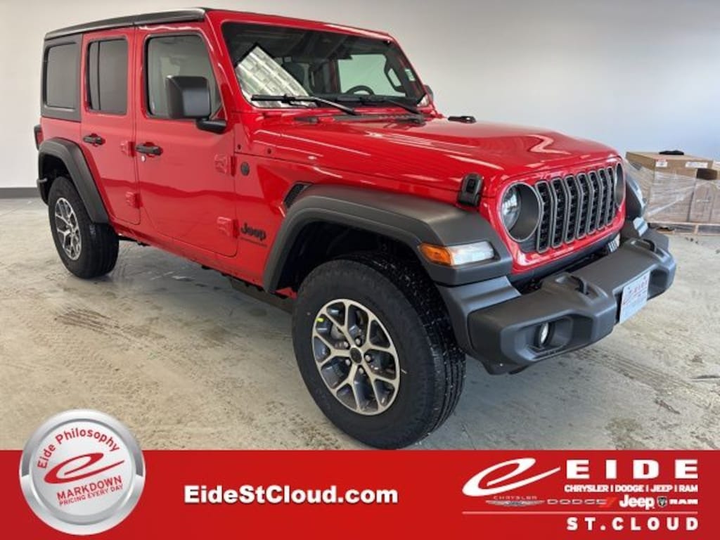 New 2026 Jeep Wrangler 4-DOOR SPORT S Sport Utility