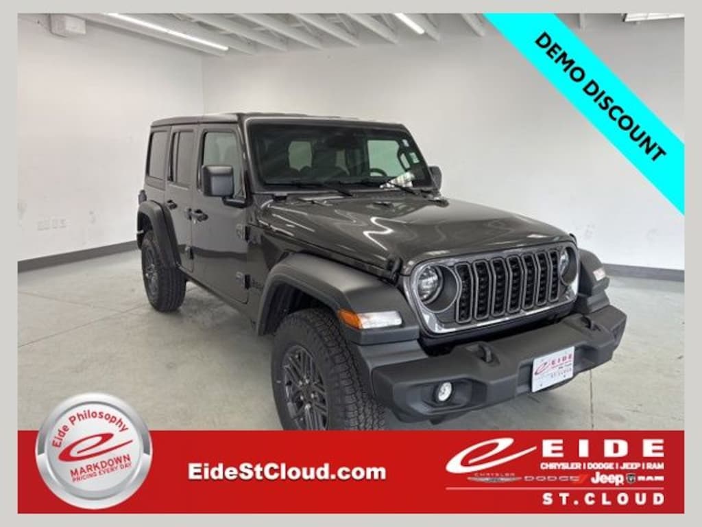 New 2026 Jeep Wrangler 4-DOOR SPORT S Sport Utility