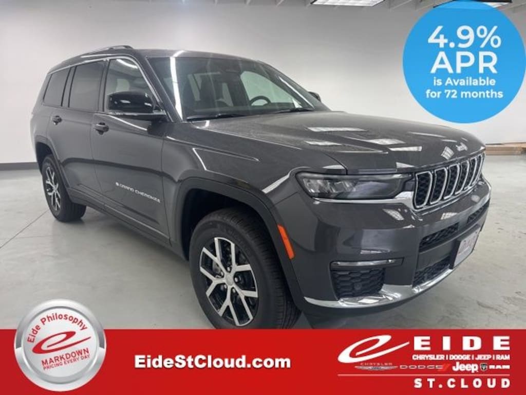 New 2025 Jeep Grand Cherokee L LIMITED 4X4 Sport Utility