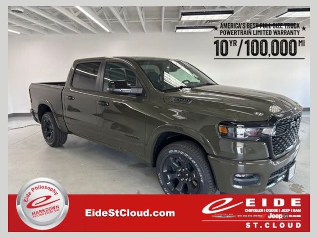 New 2026 Ram 1500 BIG HORN CREW CAB 4X4 5'7 BOX Pickup
