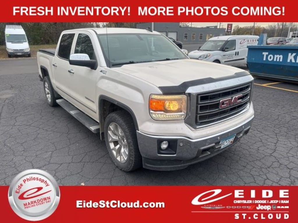 Used 2015 GMC Sierra 1500 SLT Truck Crew Cab