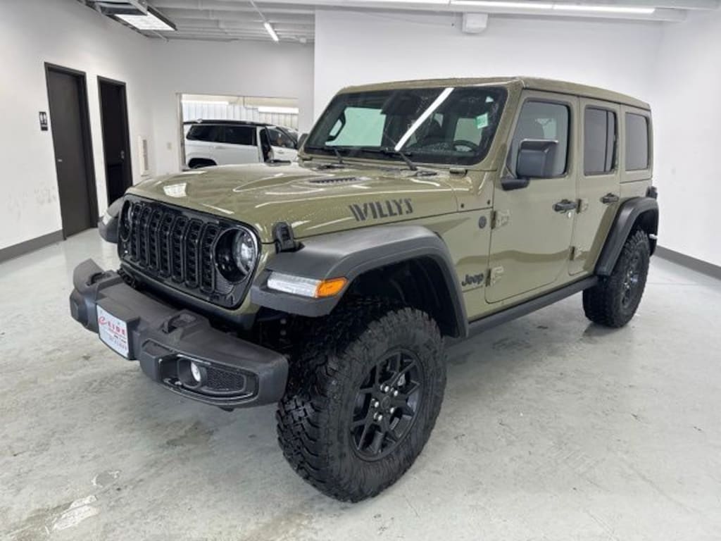 New 2026 Jeep Wrangler 4-DOOR WILLYS Sport Utility