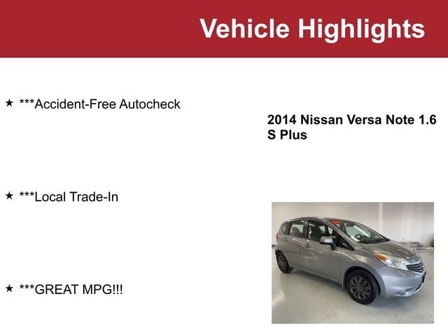 Used 2014 Nissan Versa Note S Plus with VIN 3N1CE2CP8EL435011 for sale in Waite Park, MN