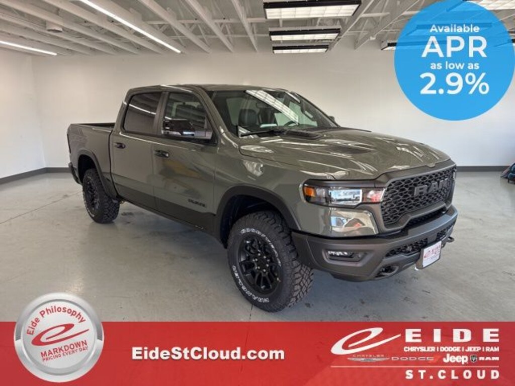 New 2026 Ram 1500 REBEL CREW CAB 4X4 5'7 BOX Pickup