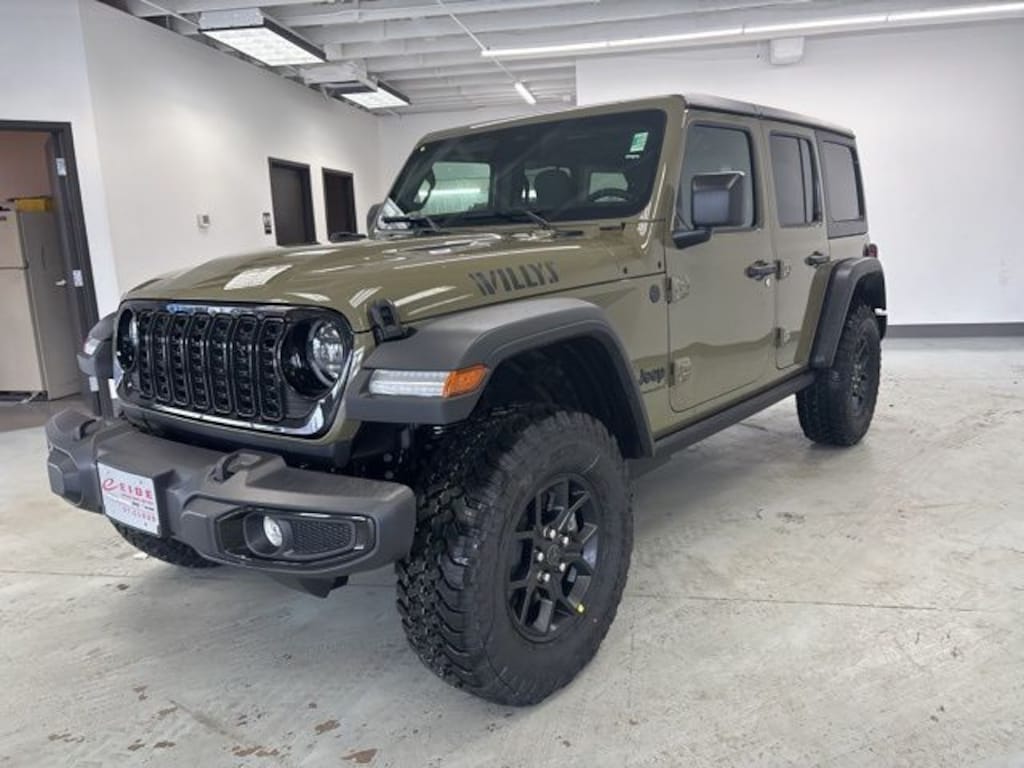 New 2026 Jeep Wrangler 4-DOOR WILLYS Sport Utility