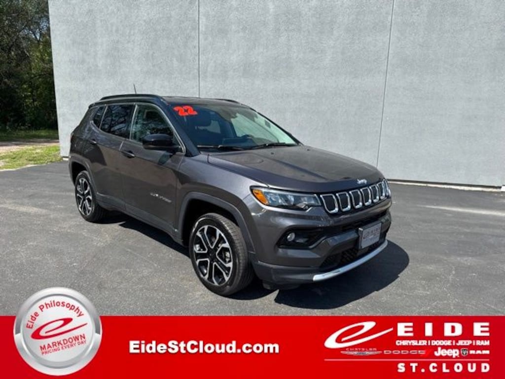 Used 2022 Jeep Compass Limited SUV