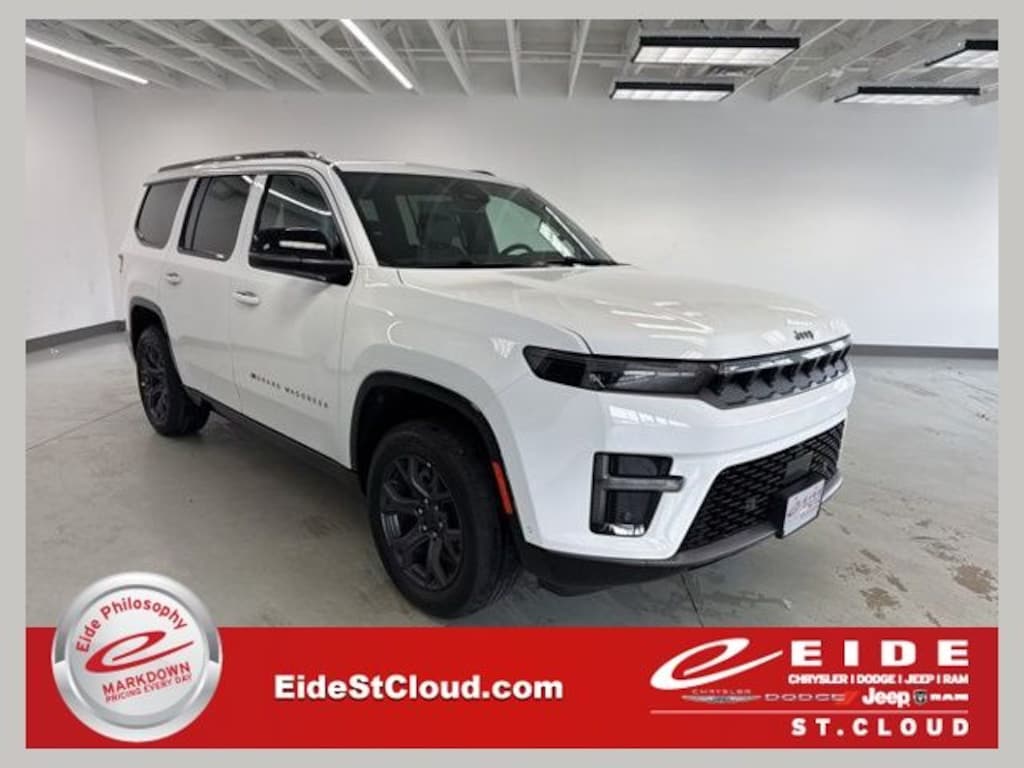 New 2026 Jeep Grand Wagoneer LIMITED ALTITUDE 4X4 Sport Utility