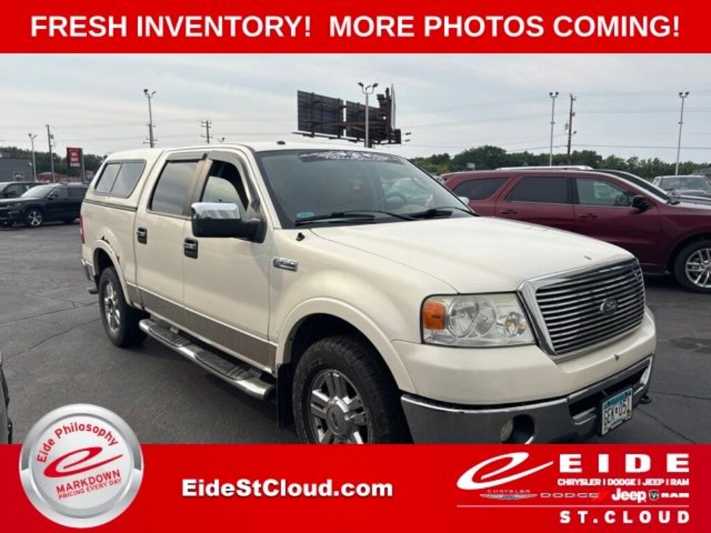 Used 2007 Ford F-150 Lariat Truck SuperCrew Cab
