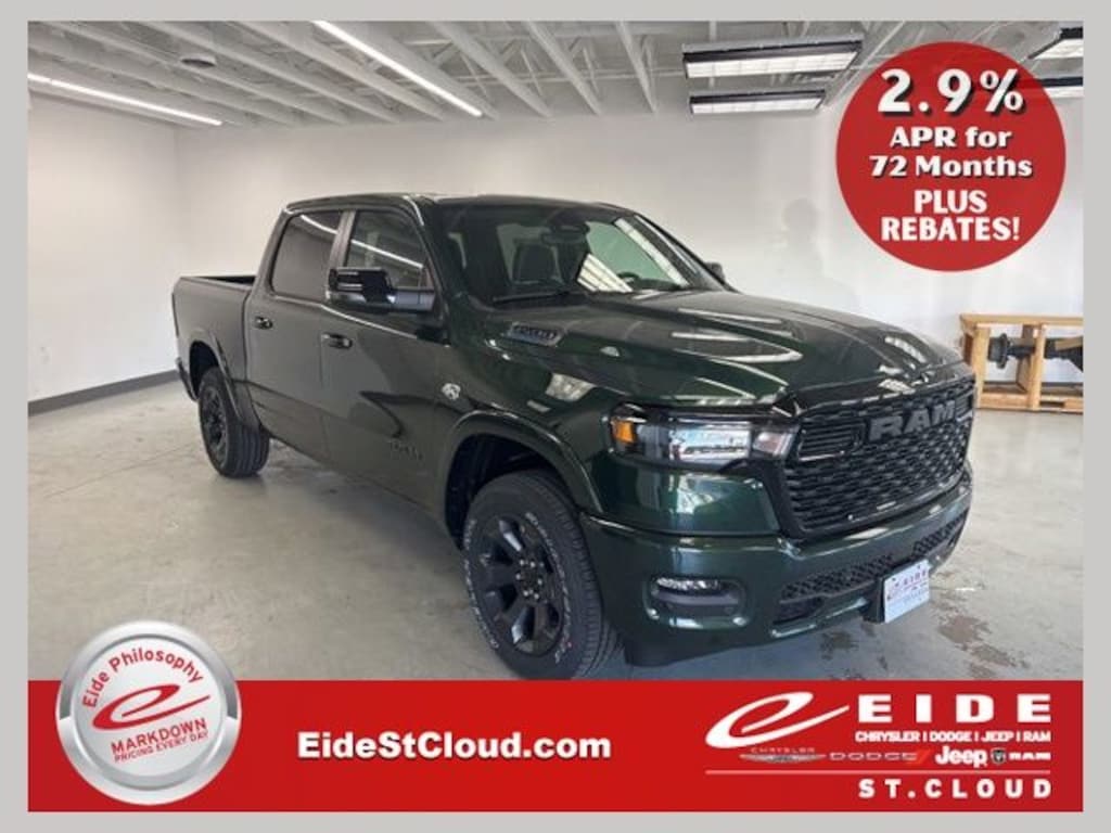 New 2026 Ram 1500 BIG HORN CREW CAB 4X4 5'7 BOX Pickup