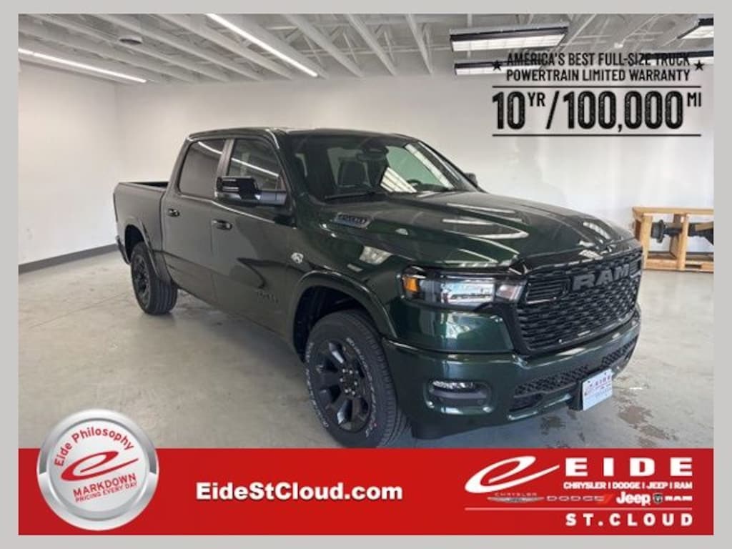 New 2026 Ram 1500 BIG HORN CREW CAB 4X4 5'7 BOX Pickup
