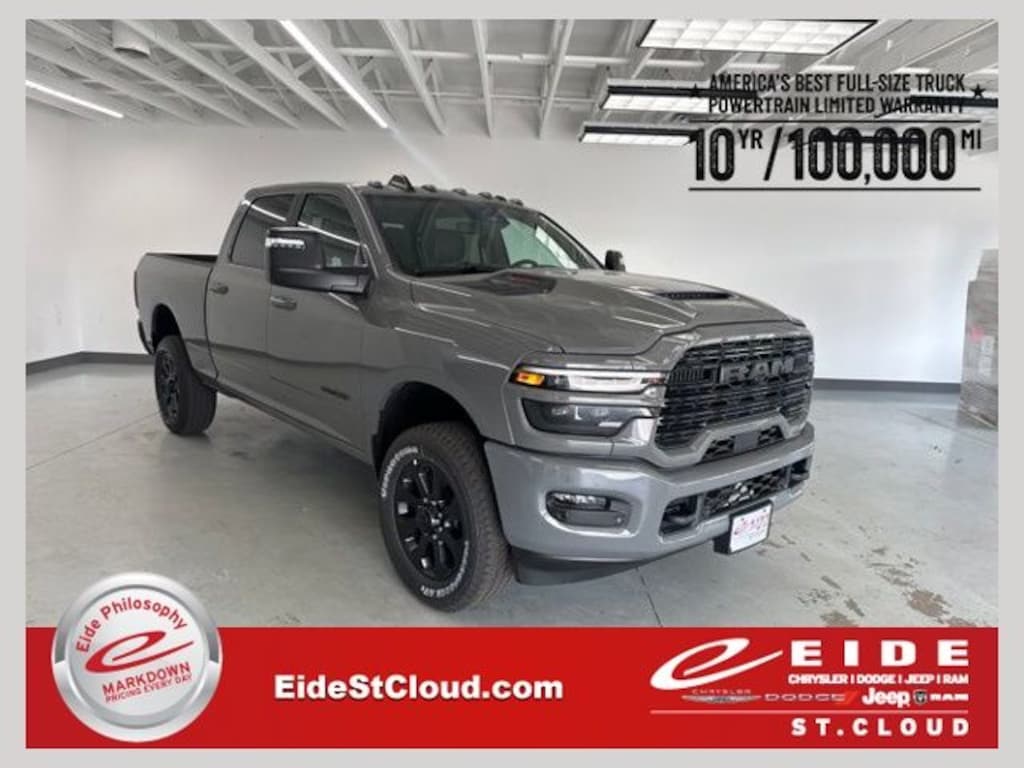 New 2026 Ram 3500 LARAMIE CREW CAB 4X4 6'4 BOX Pickup