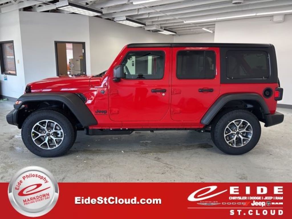 New 2026 Jeep Wrangler 4-DOOR SPORT S Sport Utility