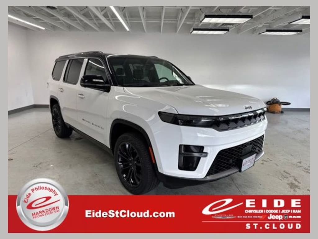 New 2026 Jeep Grand Wagoneer SUMMIT RESERVE 4X4 Sport Utility