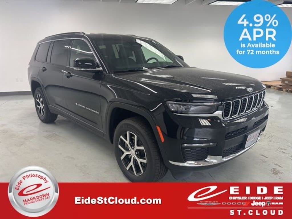 New 2025 Jeep Grand Cherokee L LIMITED 4X4 Sport Utility