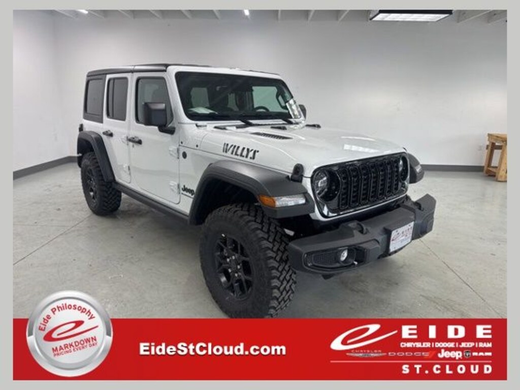 New 2026 Jeep Wrangler 4-DOOR WILLYS Sport Utility