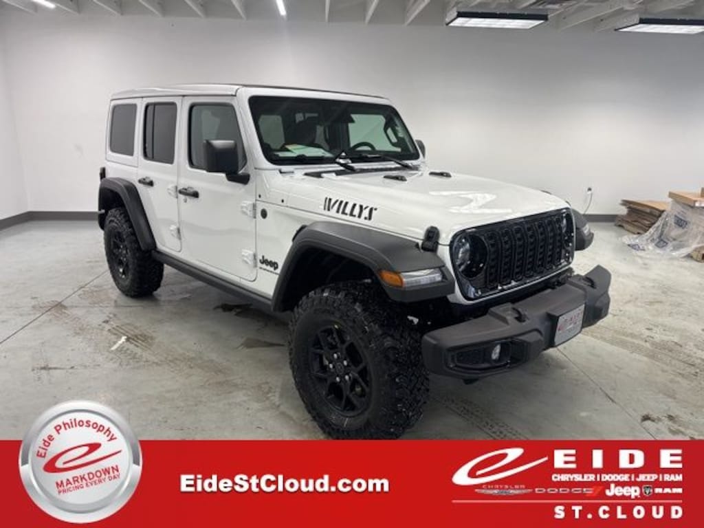 New 2026 Jeep Wrangler 4-DOOR WILLYS Sport Utility