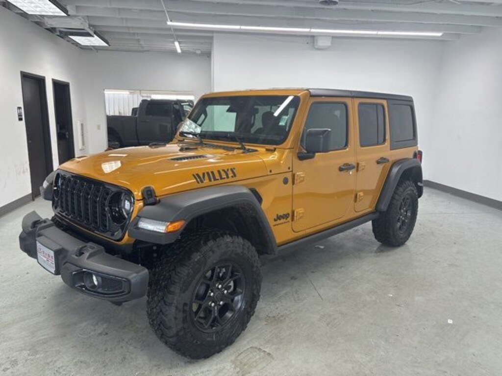 New 2026 Jeep Wrangler 4-DOOR WILLYS Sport Utility