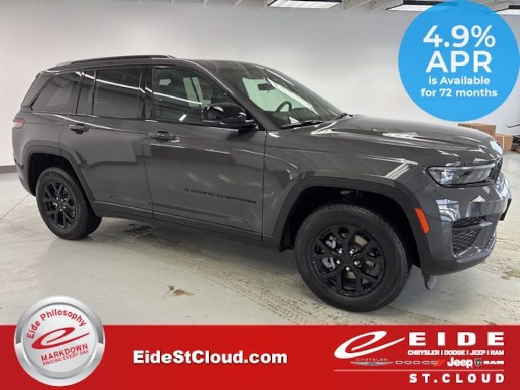 New 2025 Jeep Grand Cherokee ALTITUDE X 4X4 Sport Utility