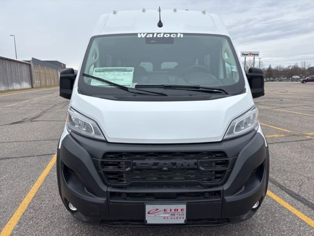 New 2024 Ram ProMaster PROMASTER 3500 SLT+ WINDOW VAN HIGH ROOF 159' WB E Cargo Van