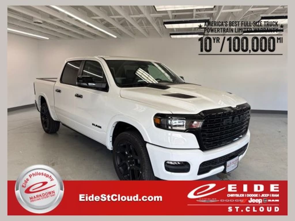 New 2026 Ram 1500 LARAMIE CREW CAB 4X4 5'7 BOX Pickup