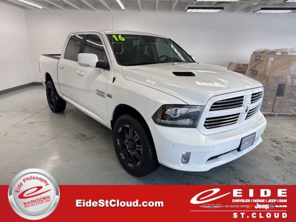 Used 2016 Ram 1500 Sport Truck Crew Cab