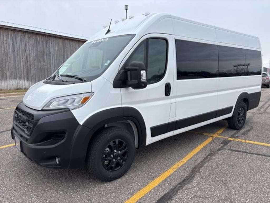 New 2024 Ram ProMaster PROMASTER 3500 SLT+ WINDOW VAN HIGH ROOF 159' WB E Cargo Van