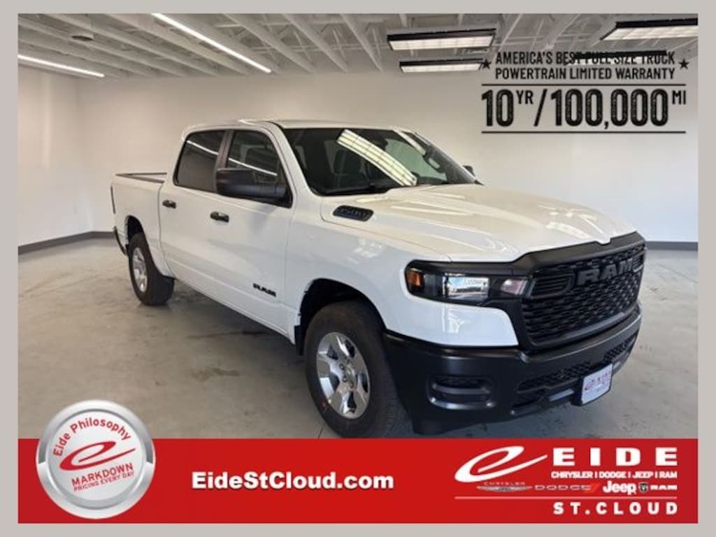 New 2026 Ram 1500 TRADESMAN CREW CAB 4X4 5'7 BOX Pickup