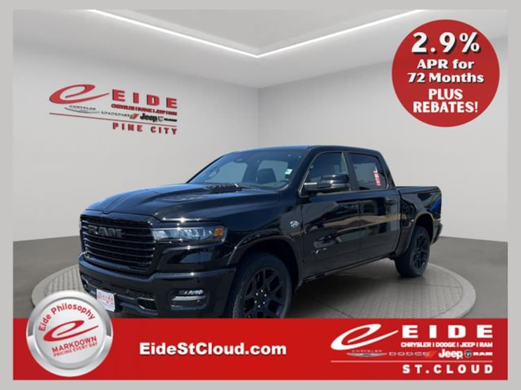 New 2026 Ram 1500 LARAMIE CREW CAB 4X4 5'7 BOX Pickup