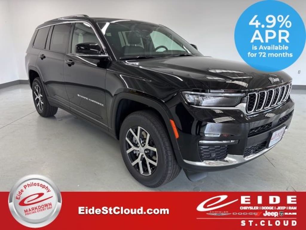New 2025 Jeep Grand Cherokee L LIMITED 4X4 Sport Utility