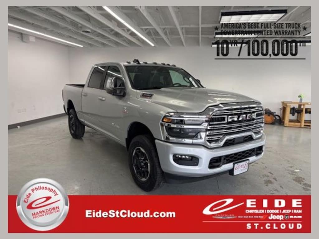 New 2026 Ram 3500 LARAMIE CREW CAB 4X4 6'4 BOX Pickup