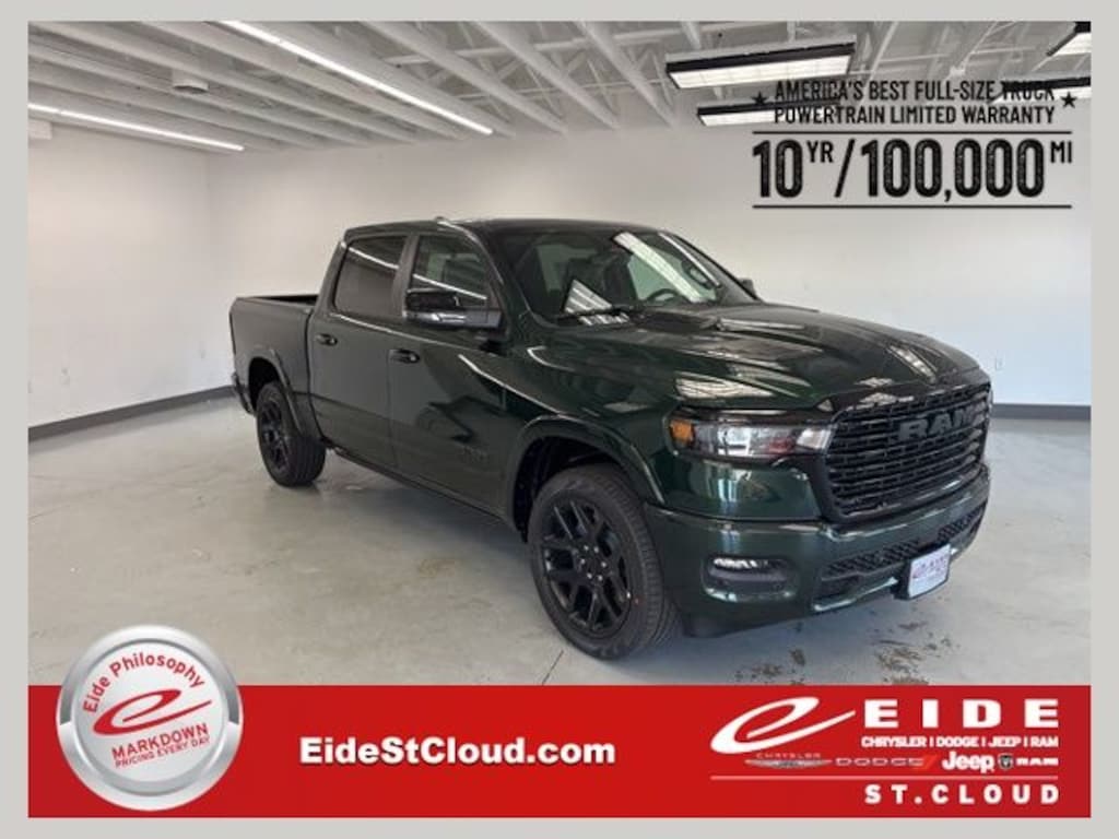 New 2026 Ram 1500 LARAMIE CREW CAB 4X4 5'7 BOX Pickup