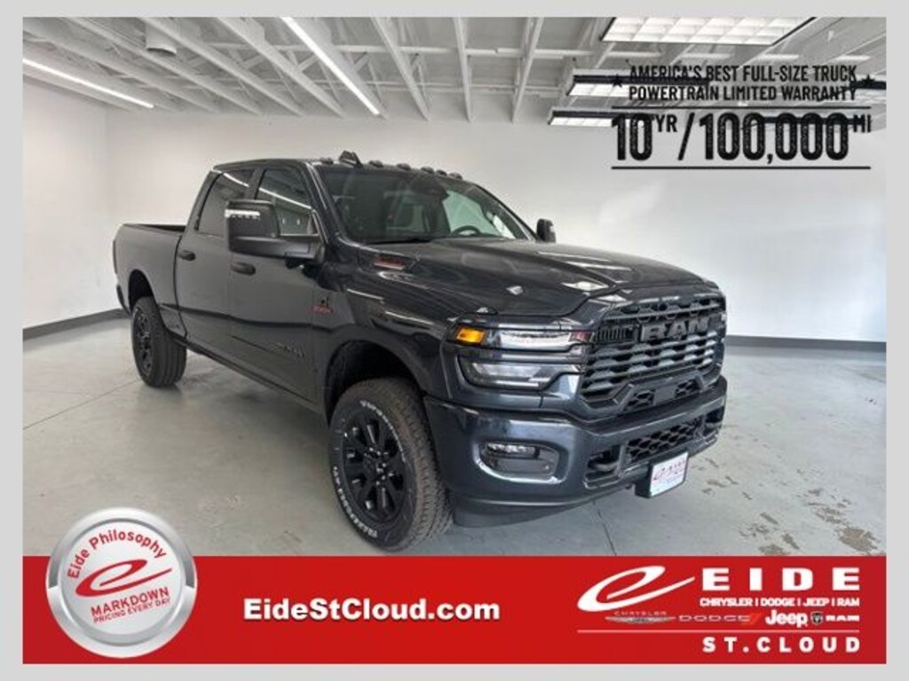 New 2026 Ram 3500 BIG HORN CREW CAB 4X4 6'4 BOX Pickup