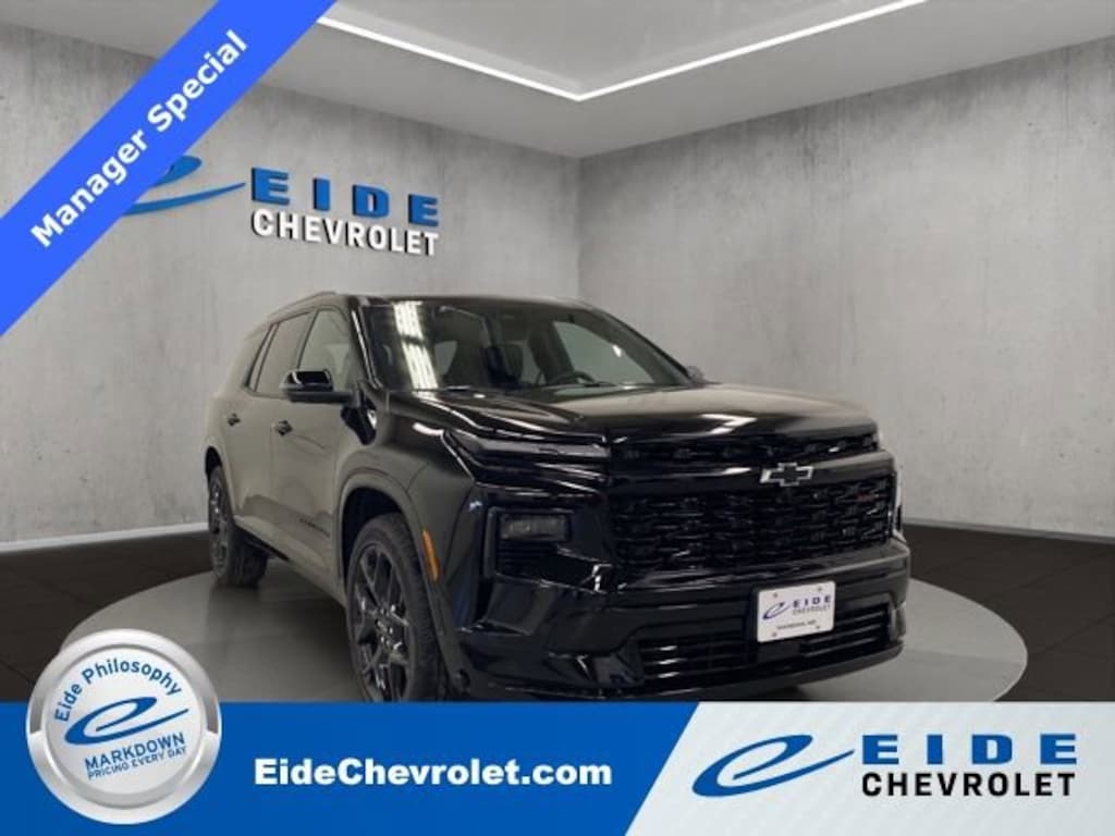 New 2026 Chevrolet Traverse RS SUV