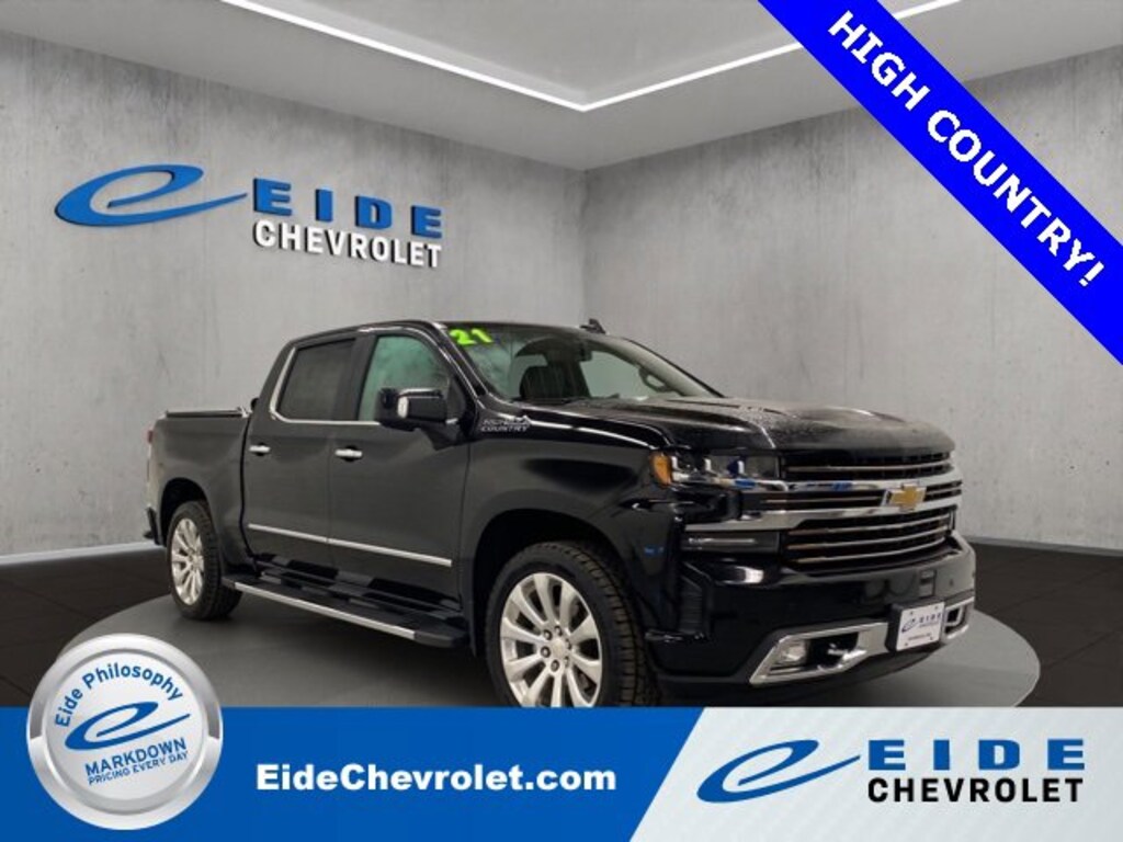 Used 2021 Chevrolet Silverado 1500 High Country Truck