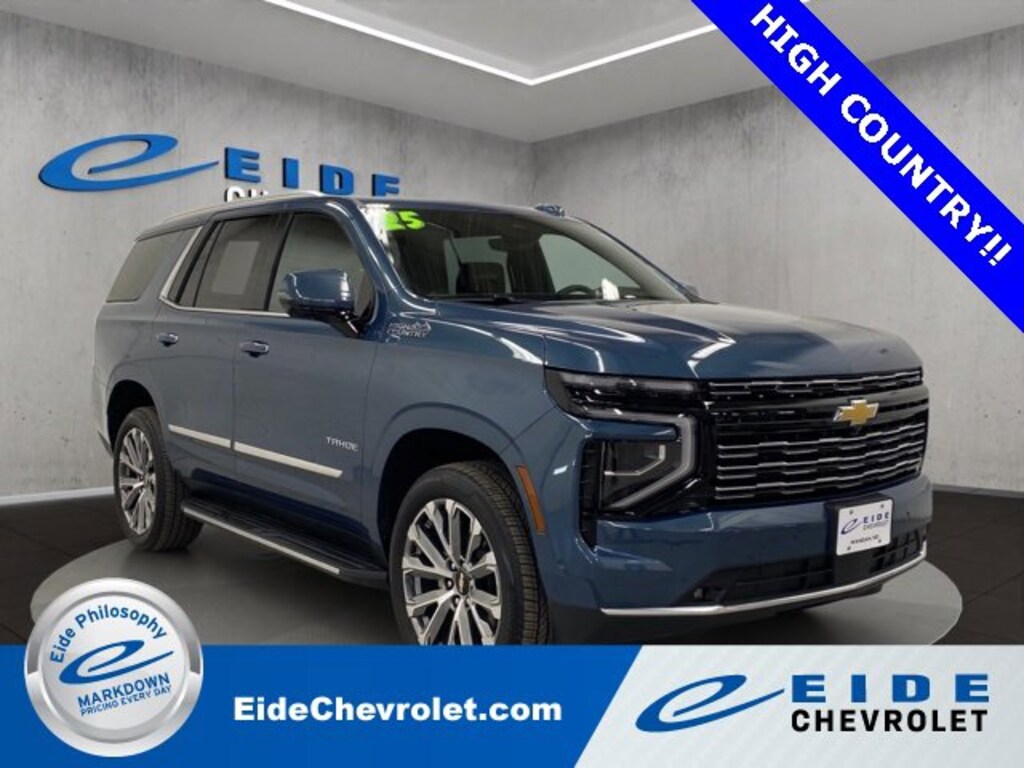 Used 2025 Chevrolet Tahoe High Country SUV