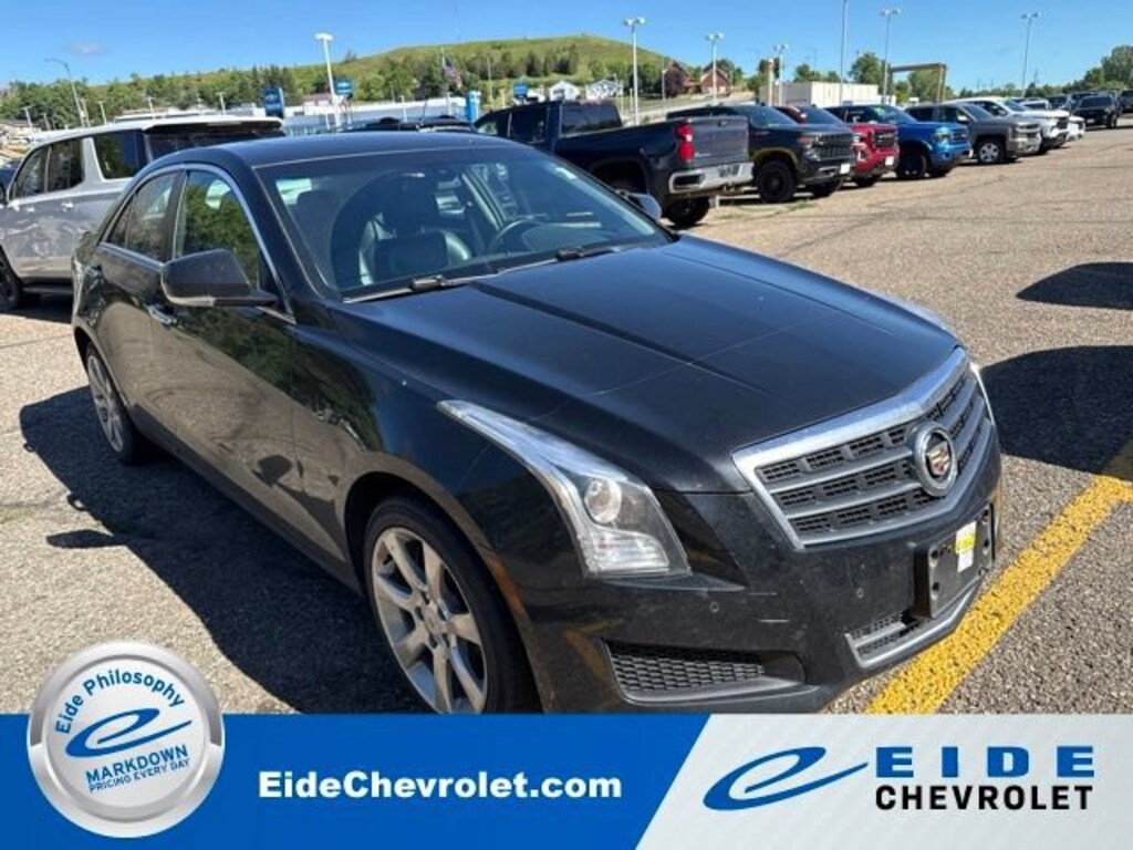 Used 2014 CADILLAC ATS Luxury AWD Car