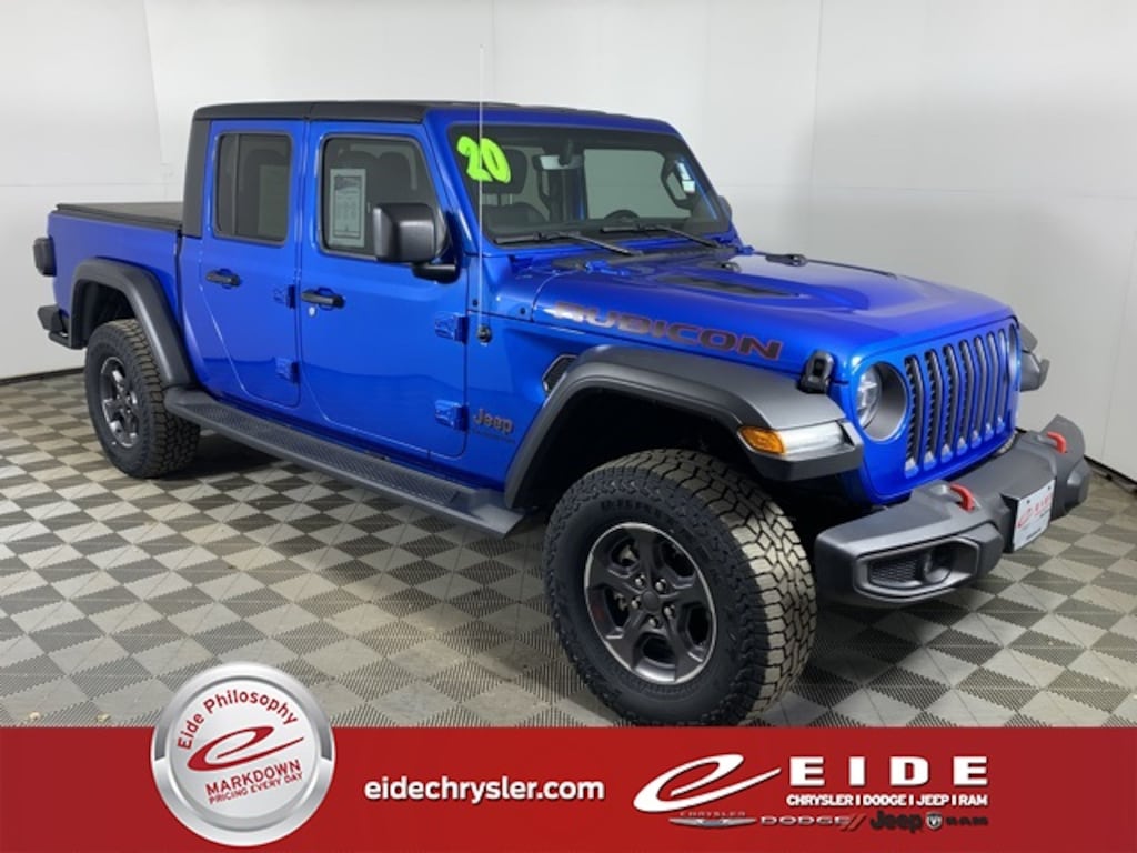 Used 2020 Jeep Gladiator Rubicon Truck Crew Cab