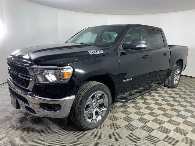 Used 2022 RAM Ram 1500 Pickup Big Horn/Lone Star with VIN 1C6RRFFG2NN343334 for sale in Bismarck, ND