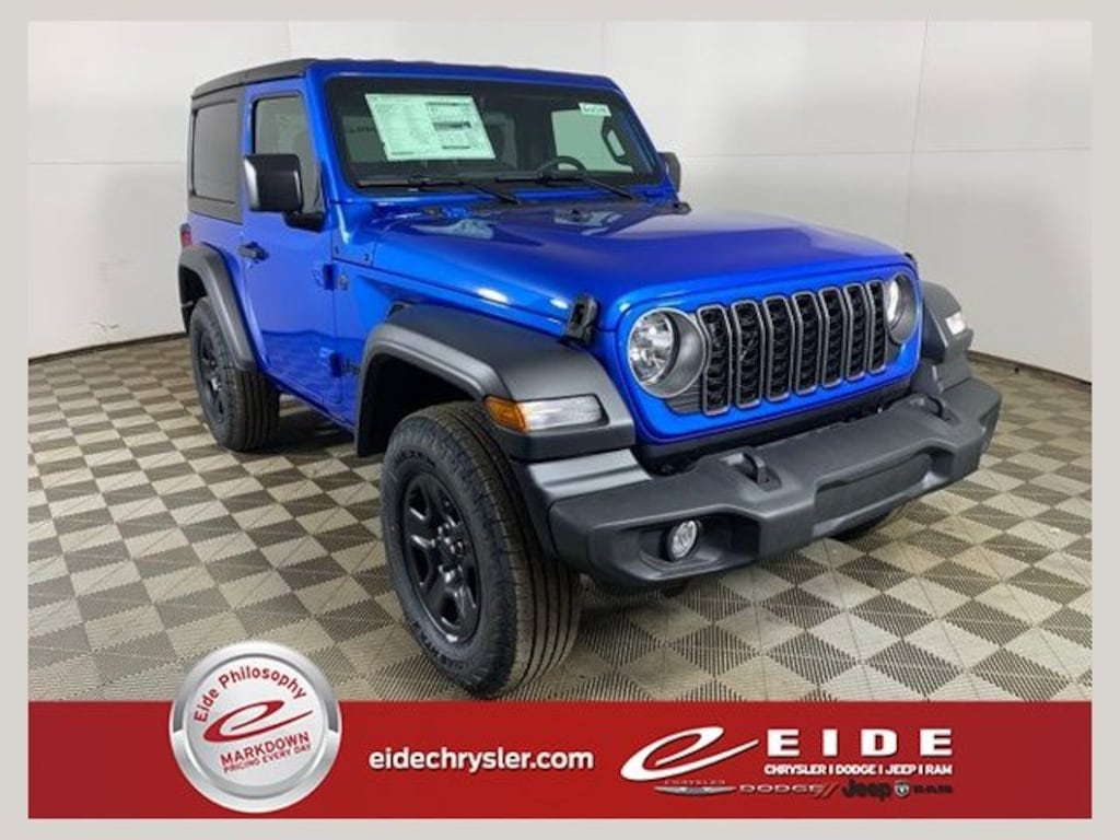 New 2026 Jeep Wrangler 2-DOOR SPORT Sport Utility