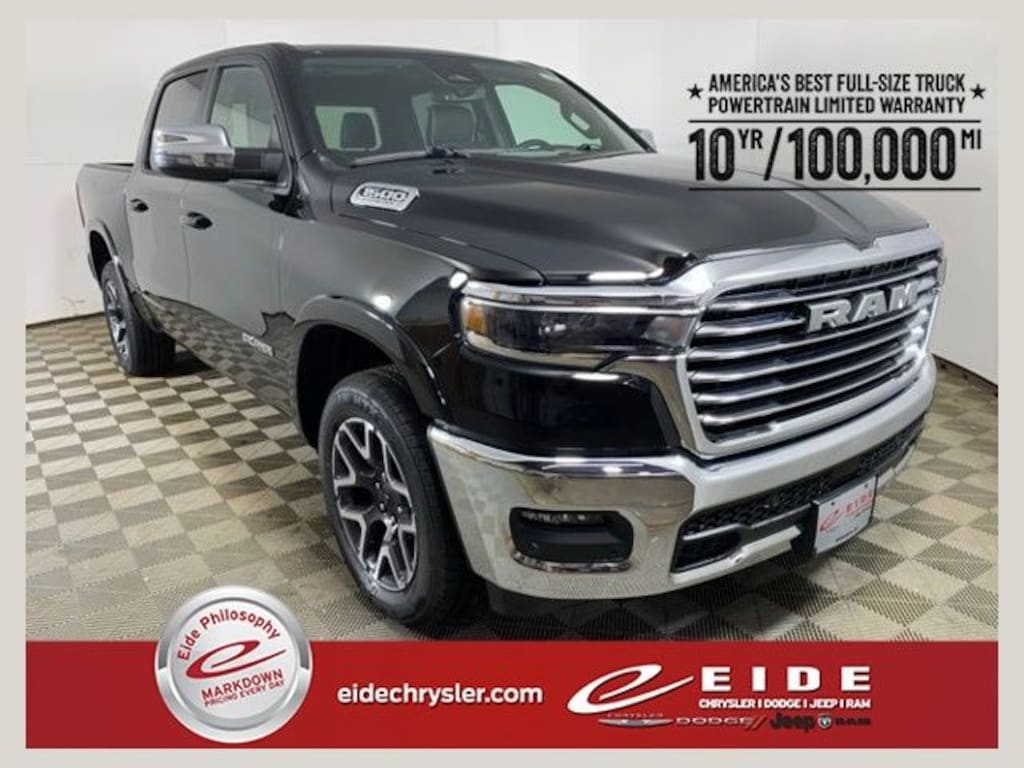New 2026 Ram 1500 LARAMIE CREW CAB 4X4 5'7 BOX Pickup