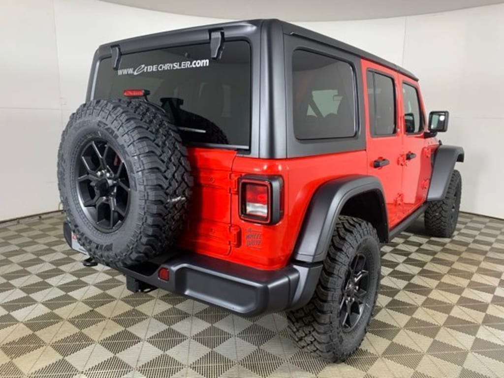 New 2026 Jeep Wrangler 4-DOOR WILLYS Sport Utility