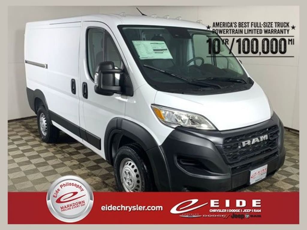 New 2026 Ram ProMaster PROMASTER 1500 TRADESMAN CARGO VAN LOW ROOF 118' W Cargo Van