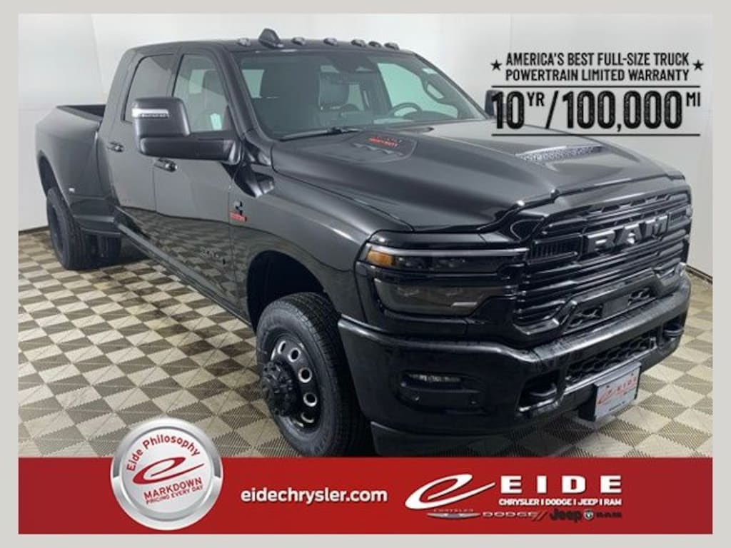 New 2026 Ram 3500 LARAMIE MEGA CAB 4X4 6'4 BOX Pickup